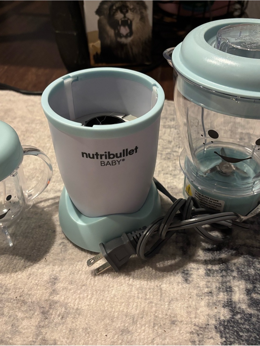 Nutribullet BABY Compact Blender in Light Blue